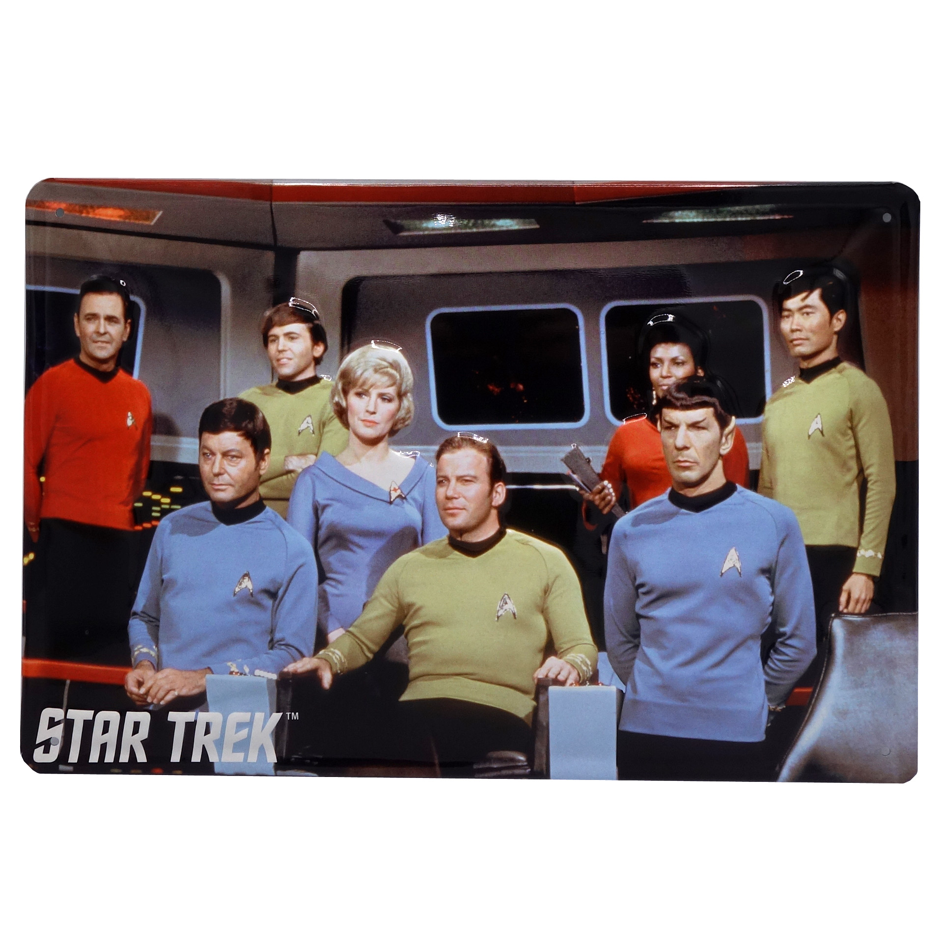 Star Trek Blechschild