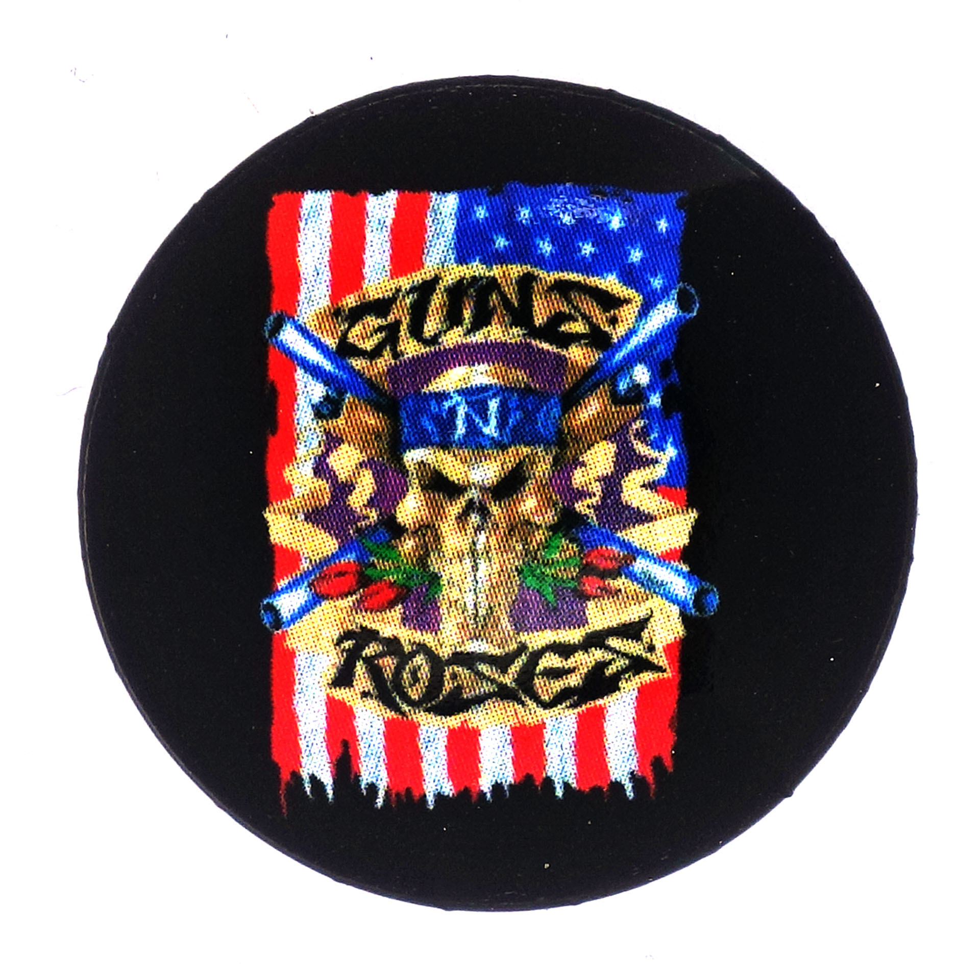 Guns'n'Roses Button American Flag