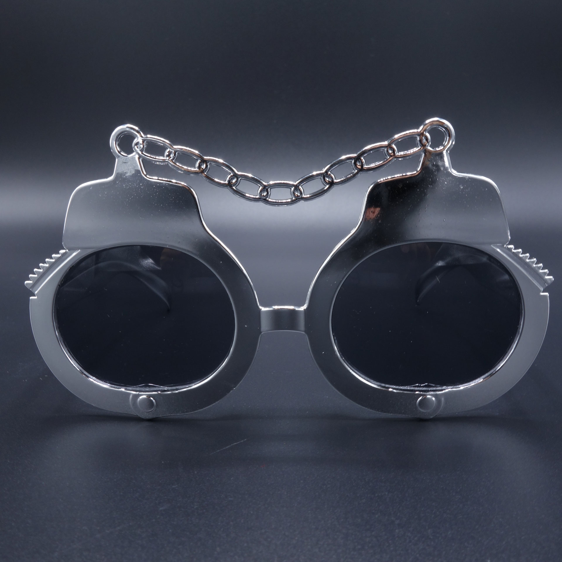 Partybrille Spassbrille Scherzartikel Brille Handschellen