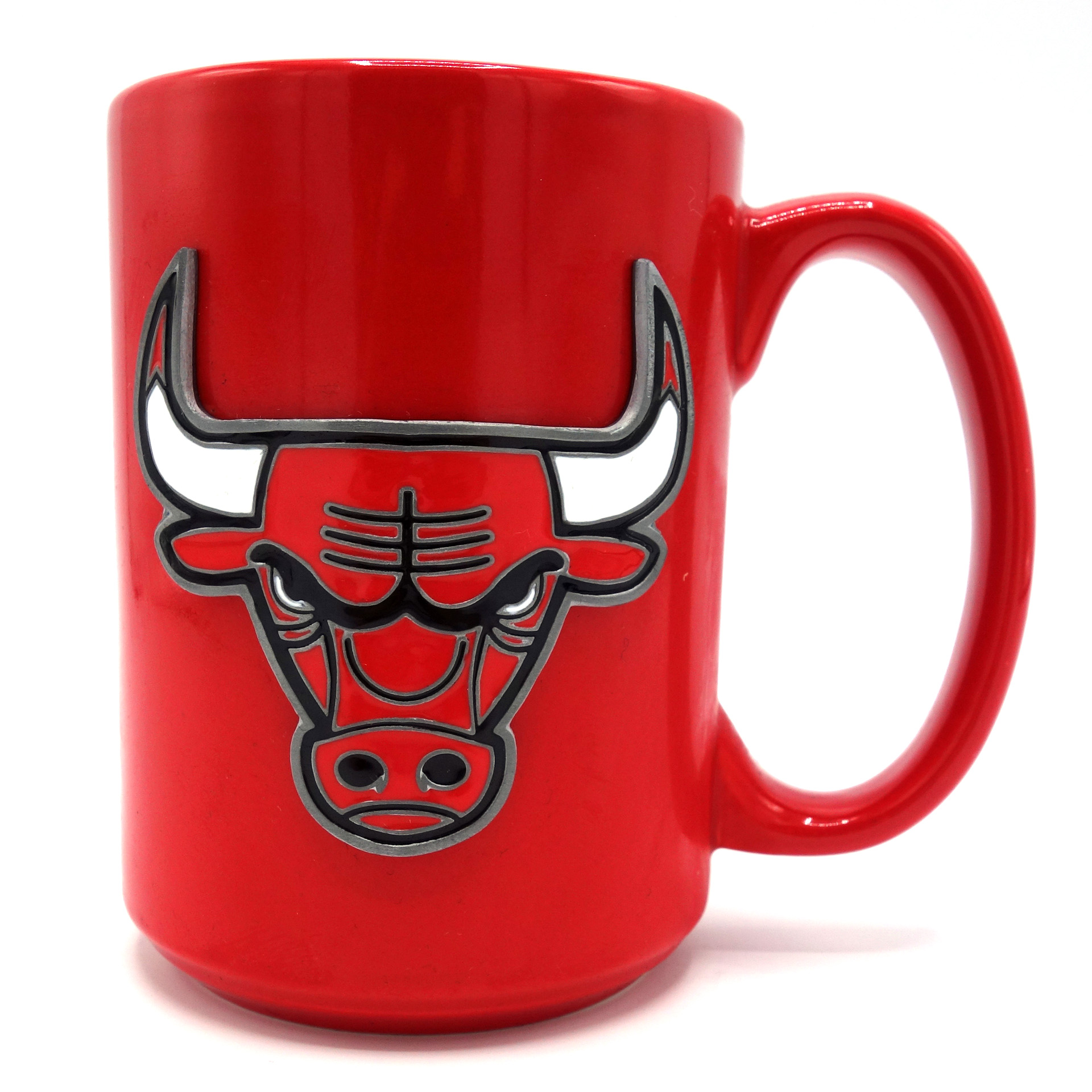 NBA Tasse Chicago Bulls Logo 3 D Rot  