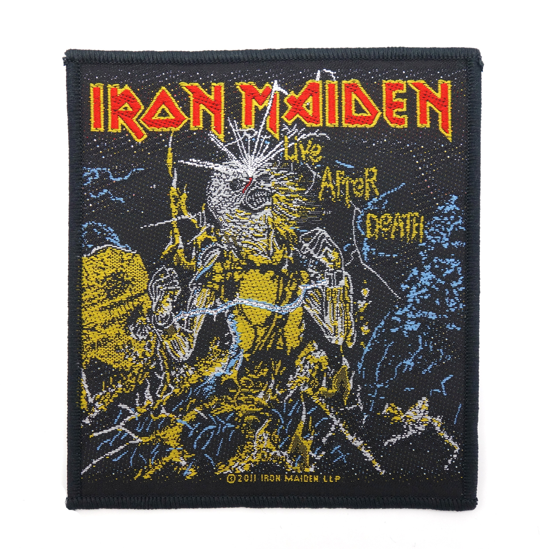 Band Patch Iron Maiden Live After Death Aufnäher
