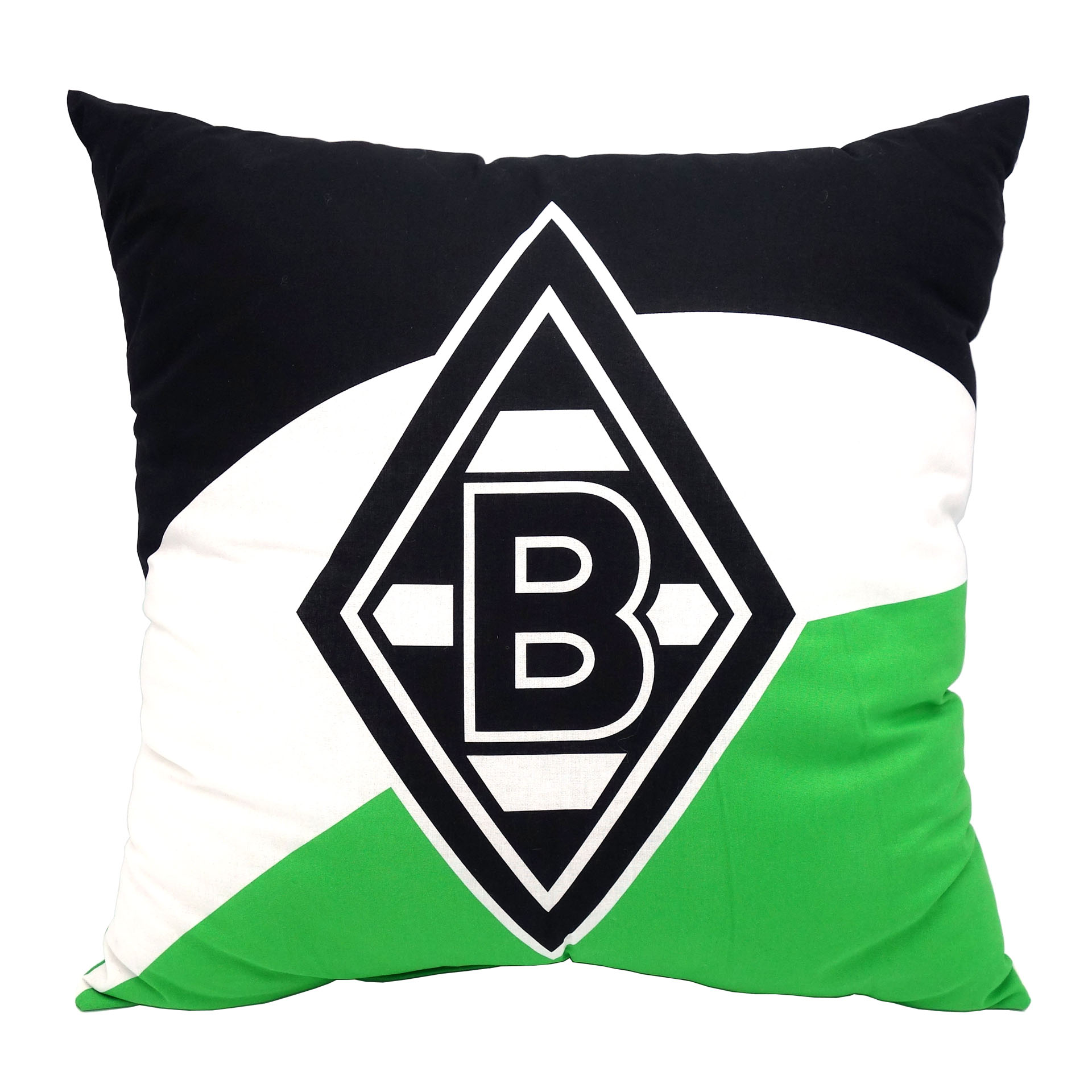 Borussia Mönchengladbach Kissen Schrägstreifen 