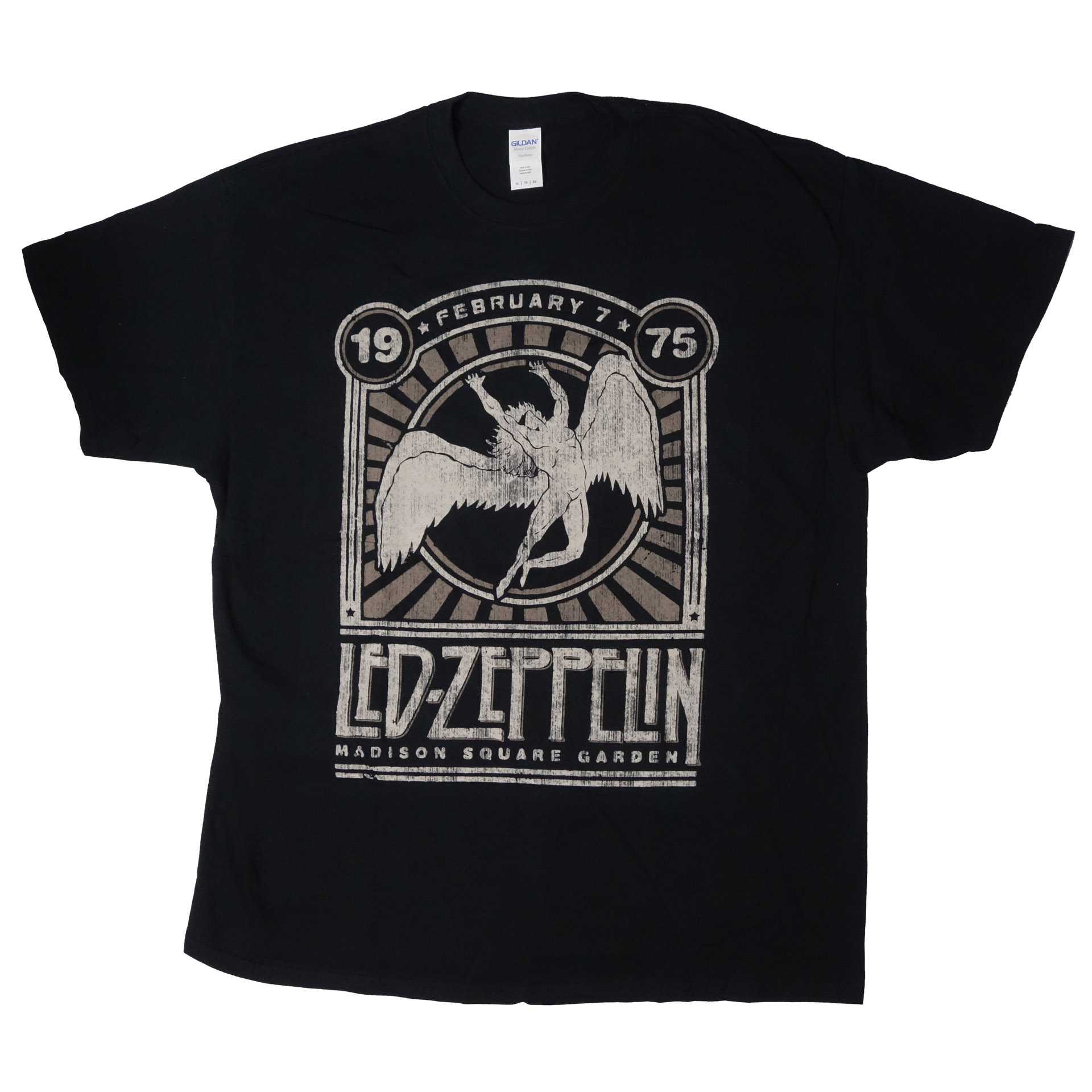 T-Shirt Led Zeppelin Madison Square Garden 1975 Event