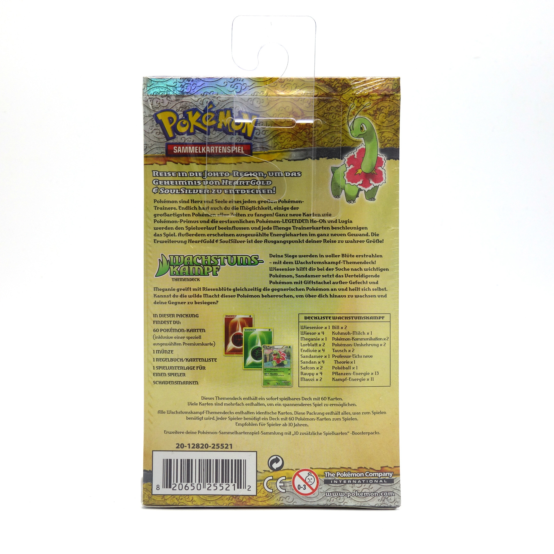 Pokemon (Sammelkartenspiel), HeartGold & SoulSilver Wachstums-Kampf Themendeck   