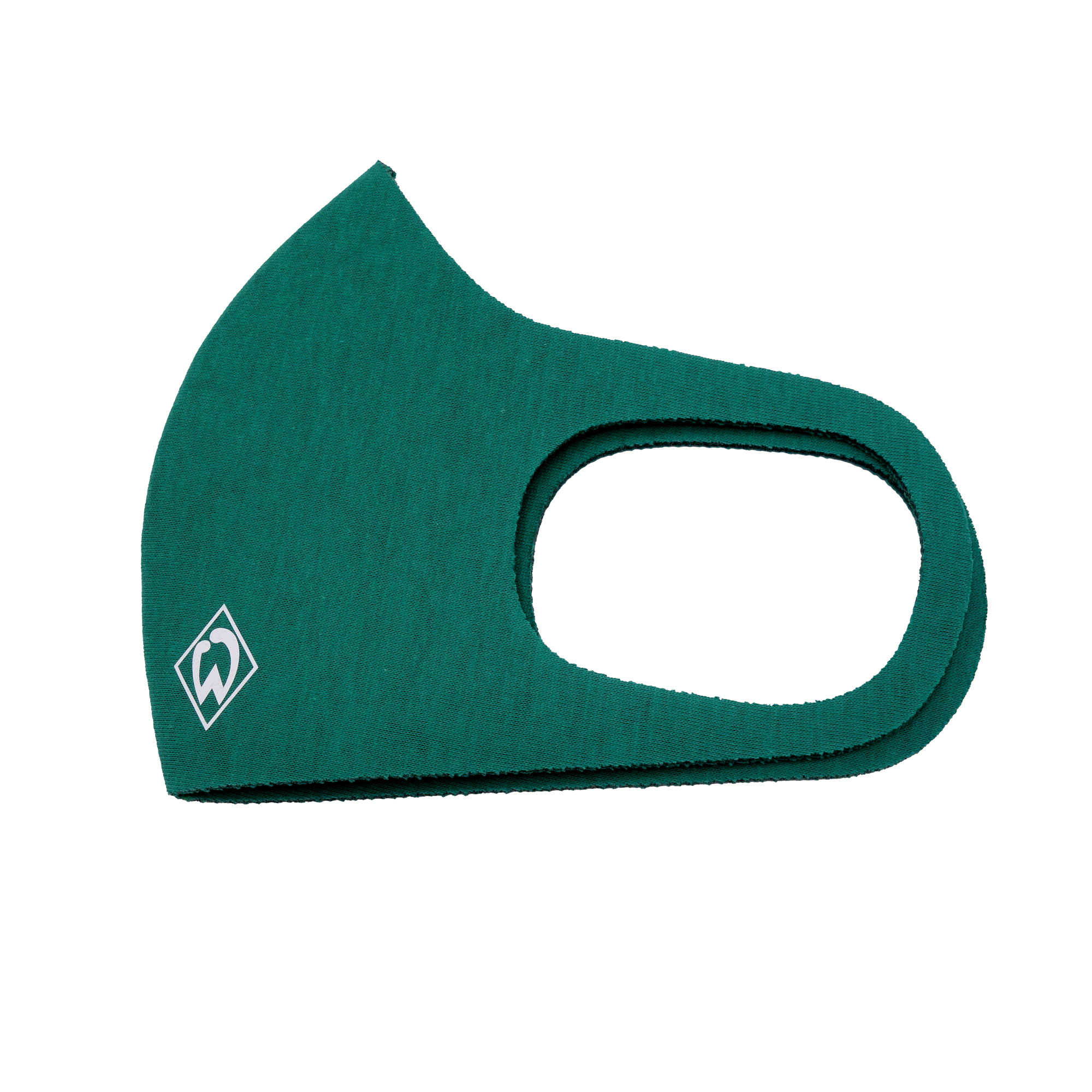 Werder Bremen Mund-Nasen-Maske Stoffmaske Grün Logo