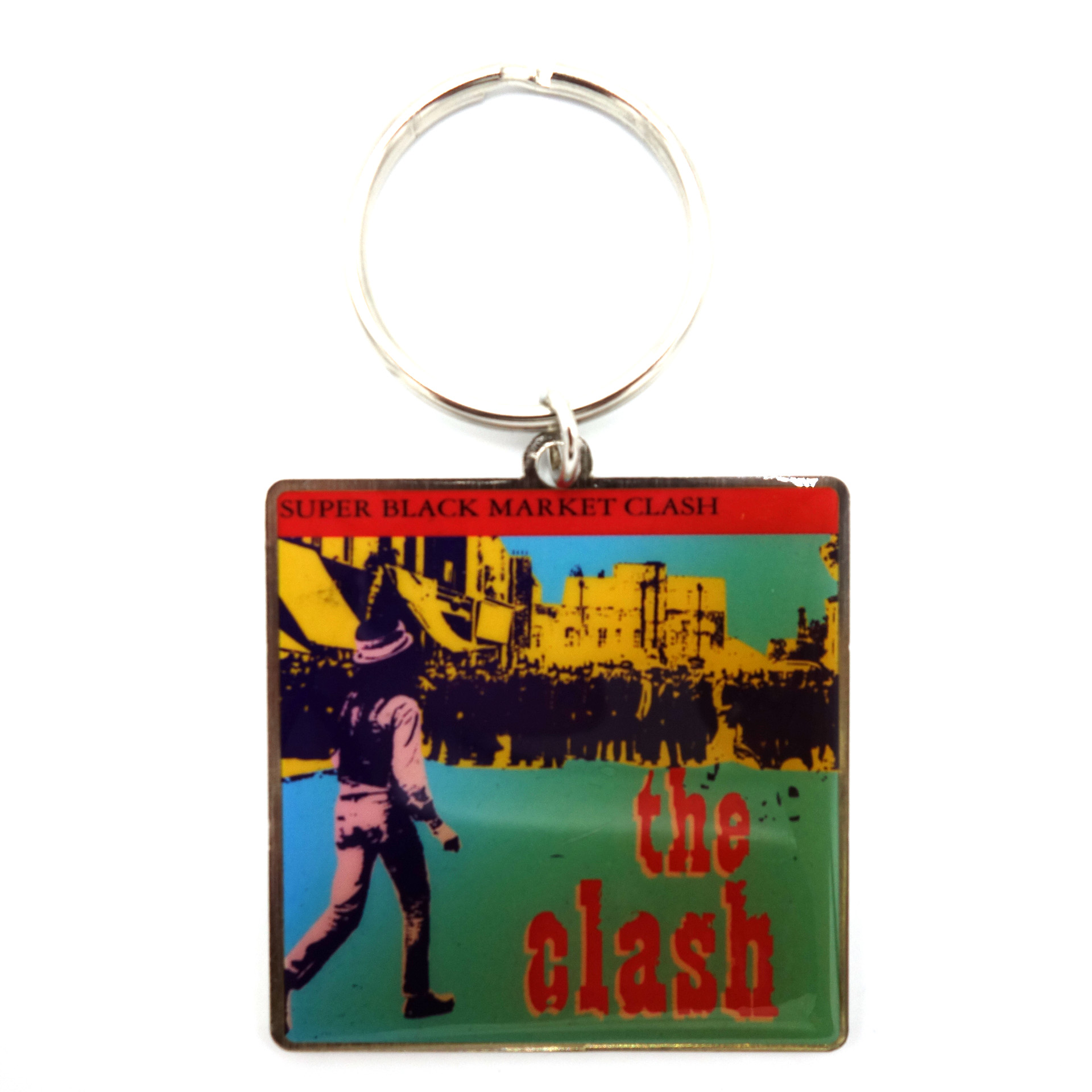 The Clash "Super Black Market Clash" Schlüsselanhänger