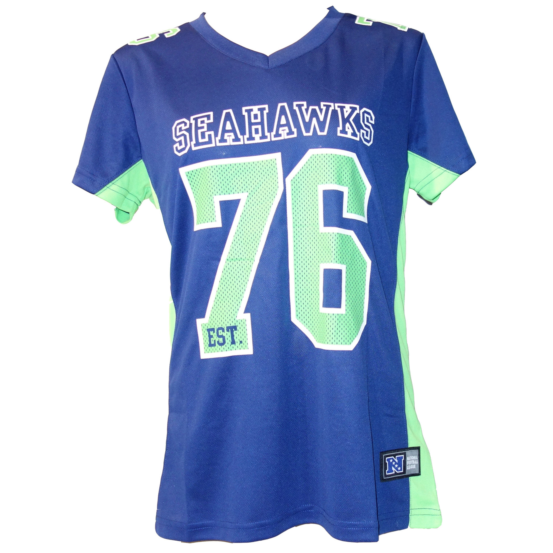 NFL Frauen Damen T-Shirt Poly Mesh Seattle Seahawks