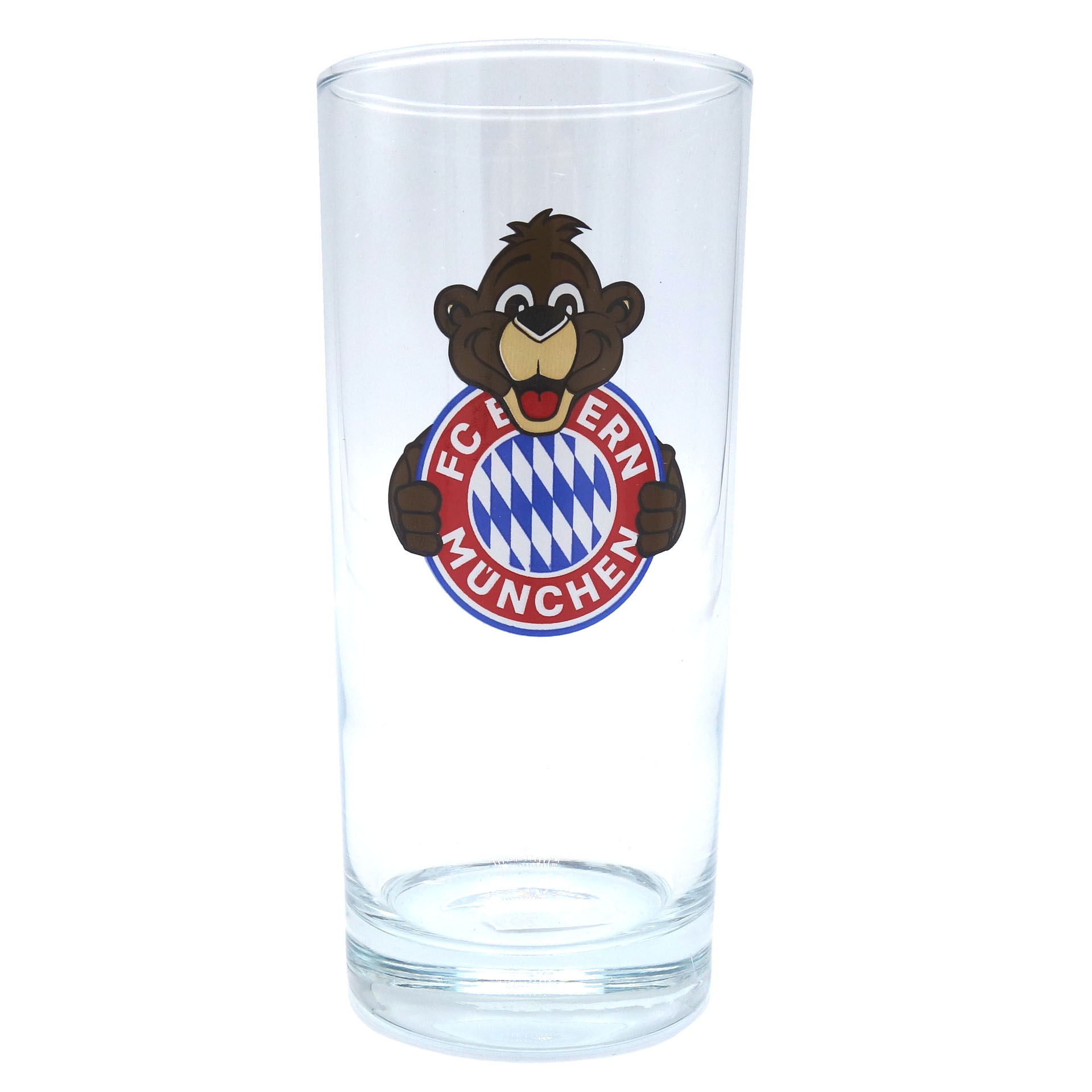 FC Bayern Glas Berni mit Logo
