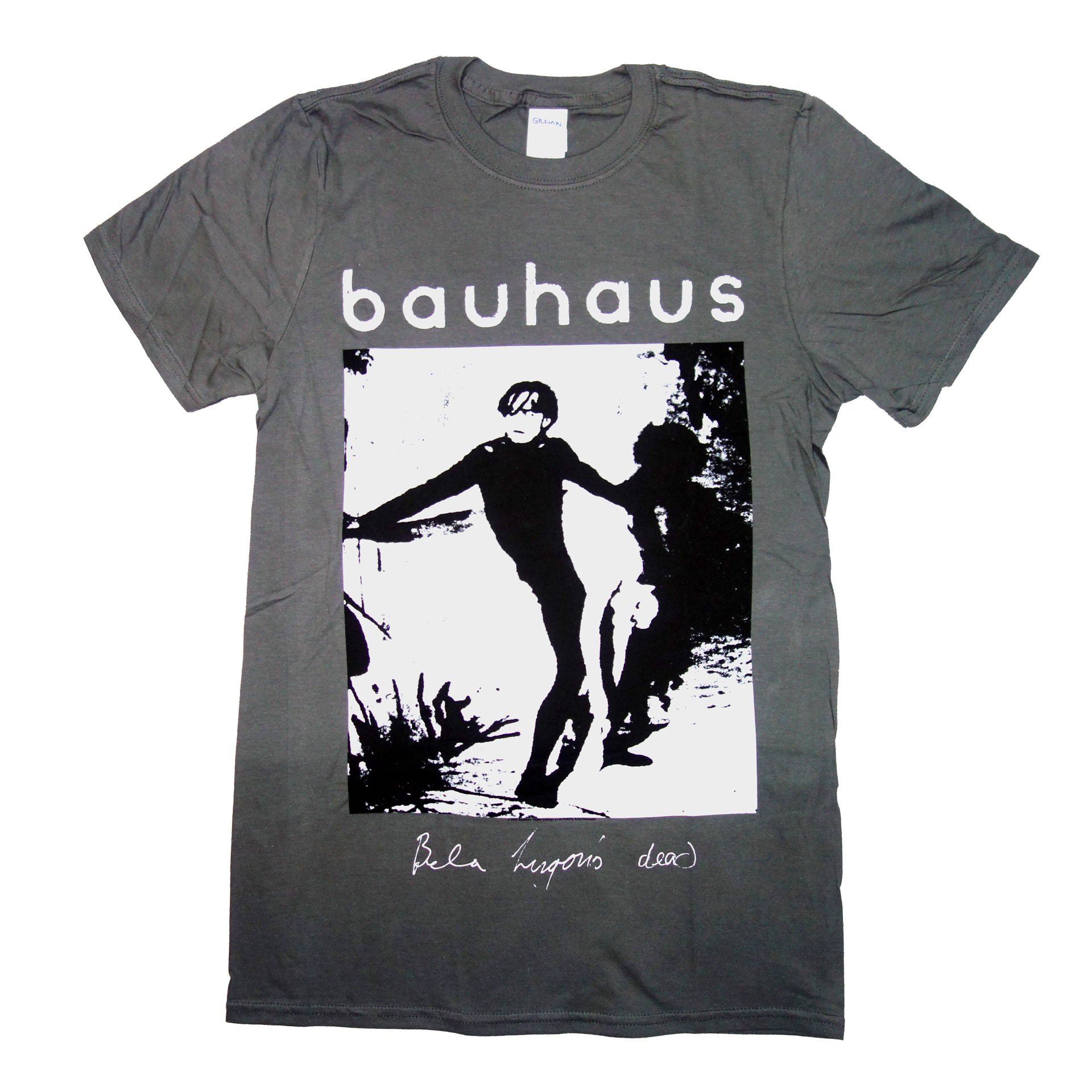 T-Shirt Bauhaus Bela Lugosi's Dead Grau 