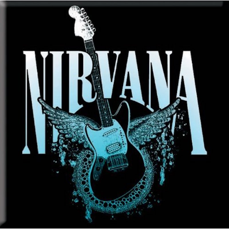 Magnet Nirvana Gitarre Kühlschrankmagnet