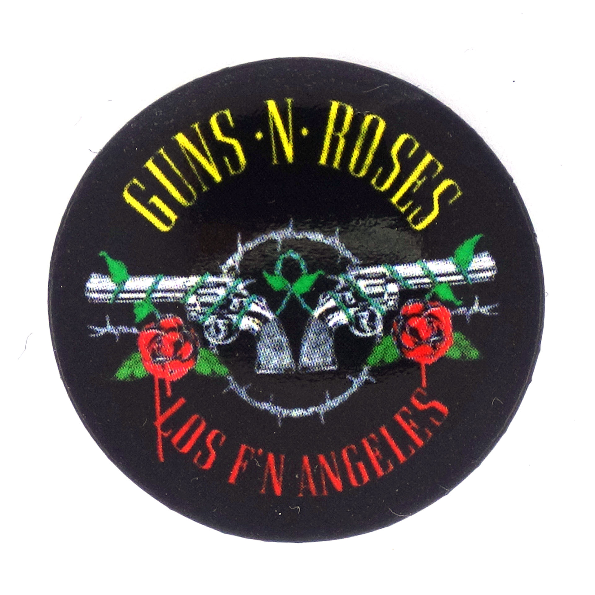 Guns'n'Roses Button Los F'n Angeles