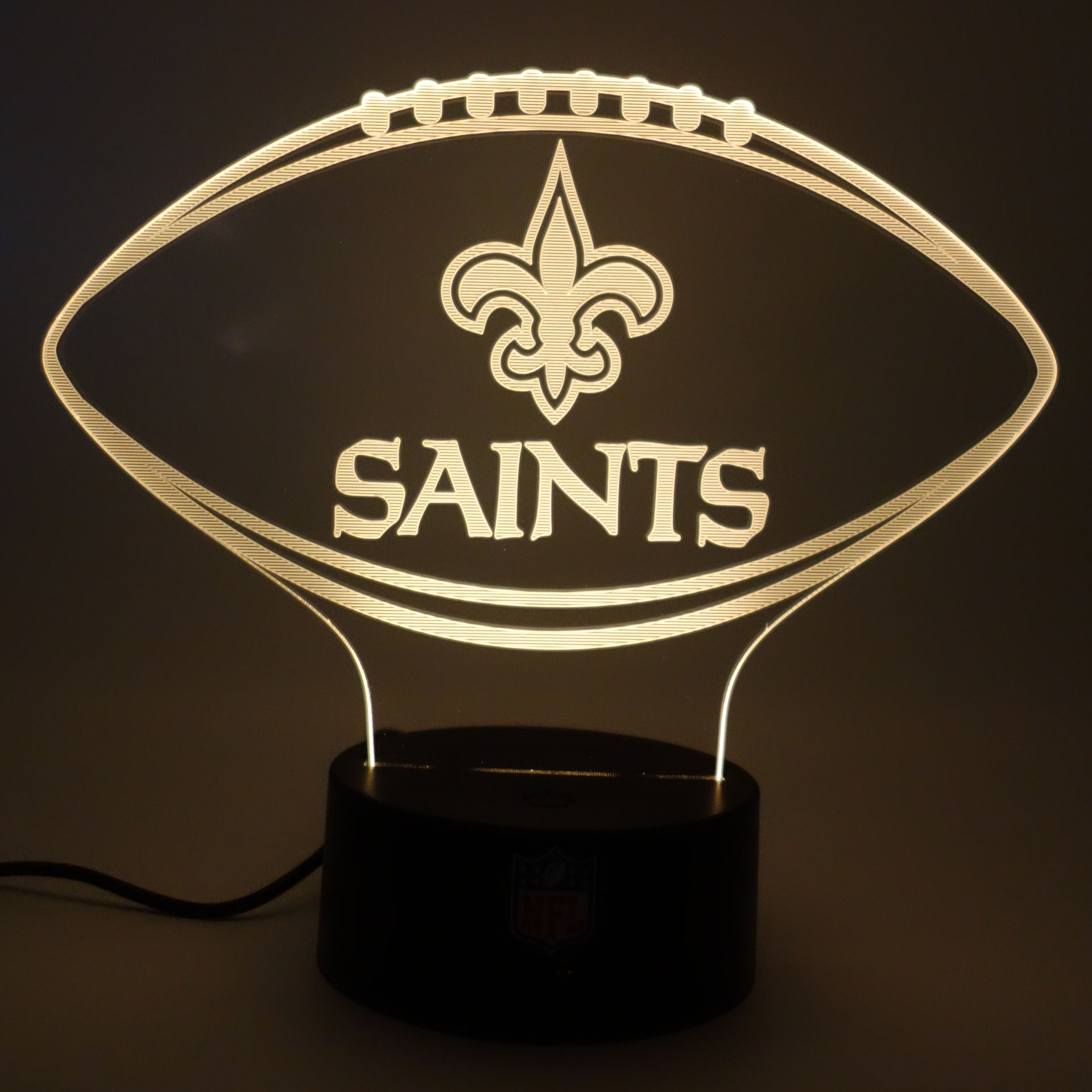 NFL New Orleans Saints LED-Leuchte Lampe