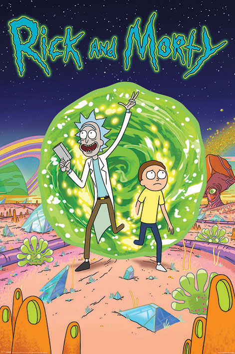 Poster Rick and Morty Portal