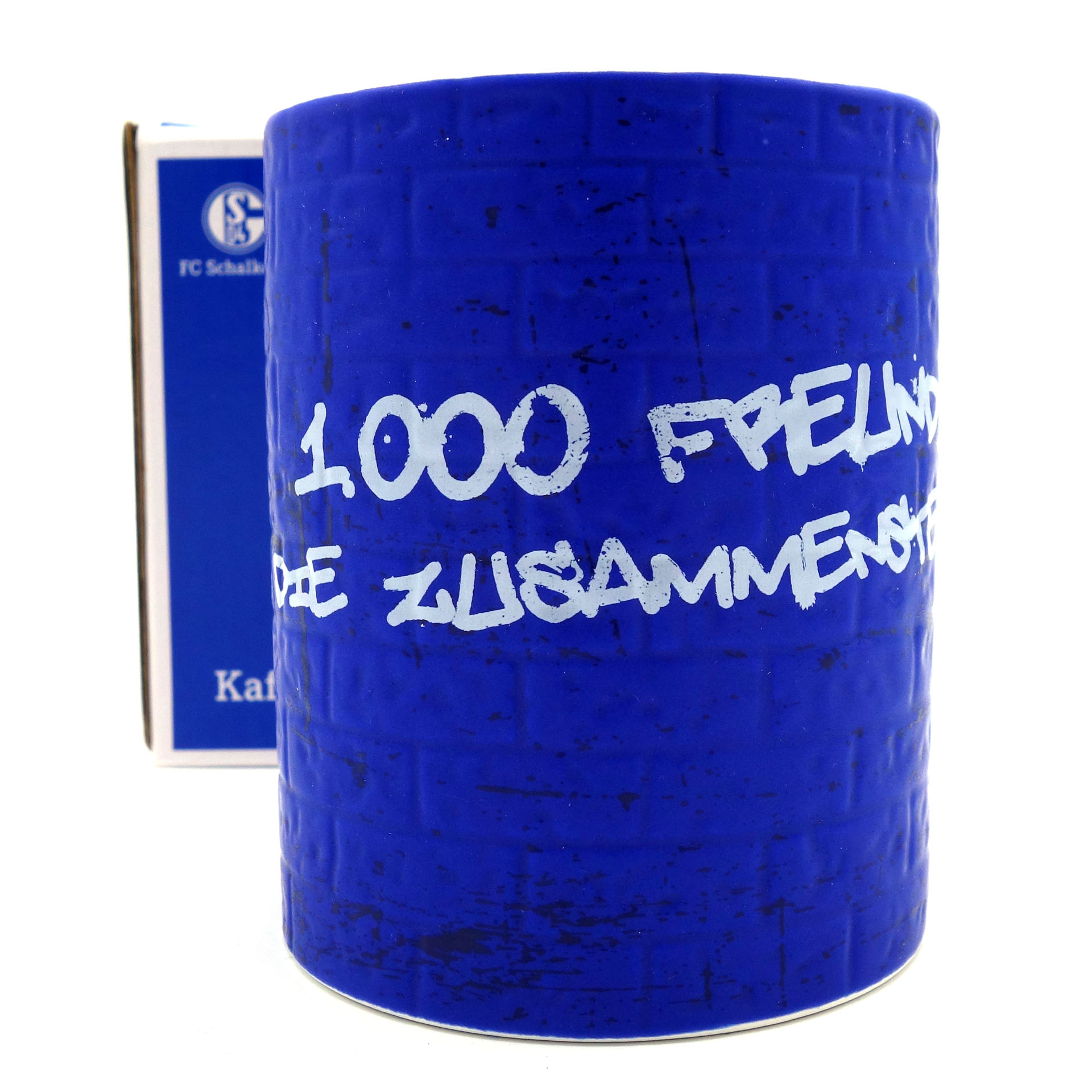 Schalke 04 Kaffeebecher 1000 Freunde 