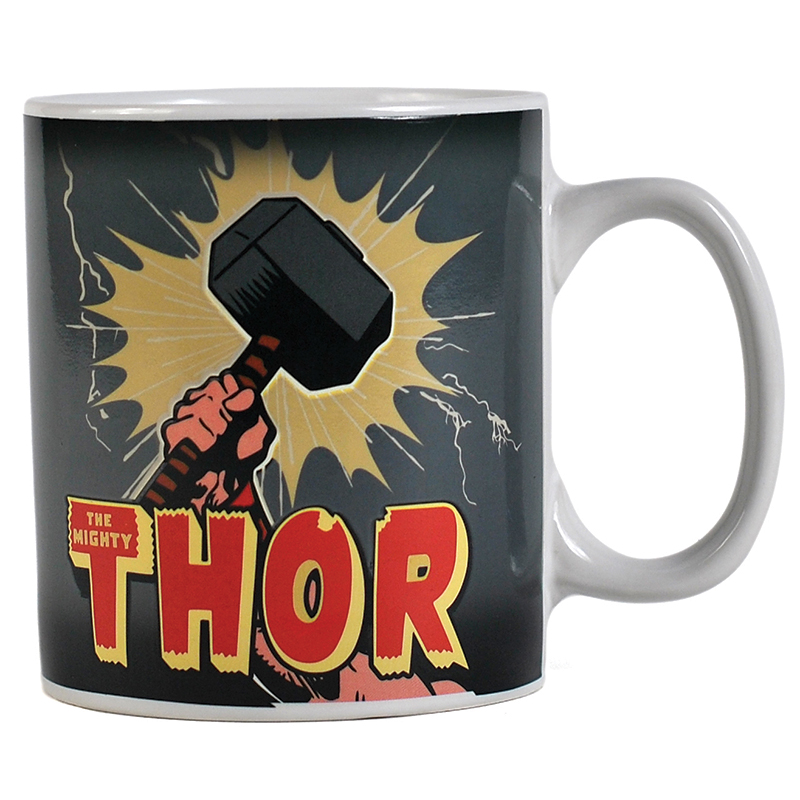 Thor Zaubertasse The Mighty Thor Heat Changing Mug
