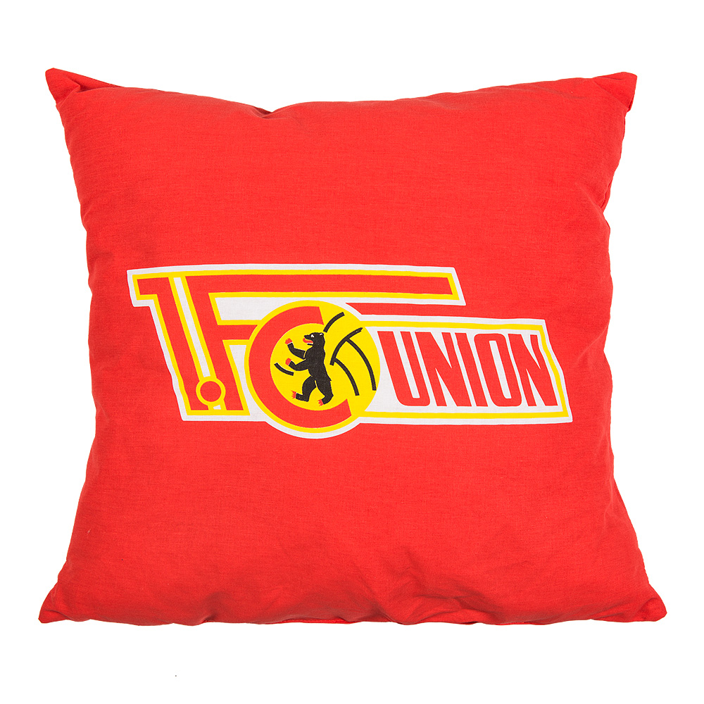 Union Berlin Kissen Logo Rot
