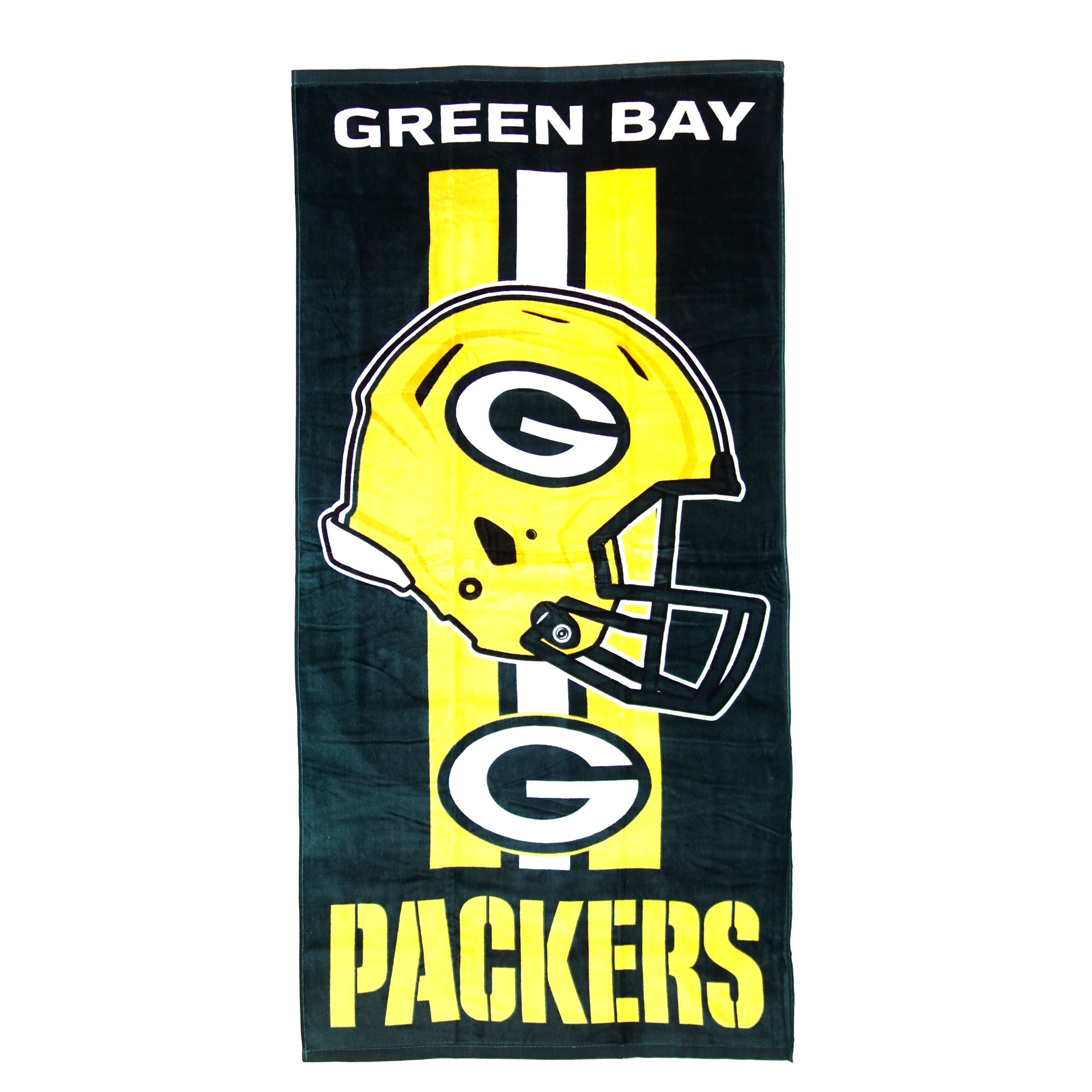 NFL Duschtuch Green Bay Packers Helm Beach Towel 