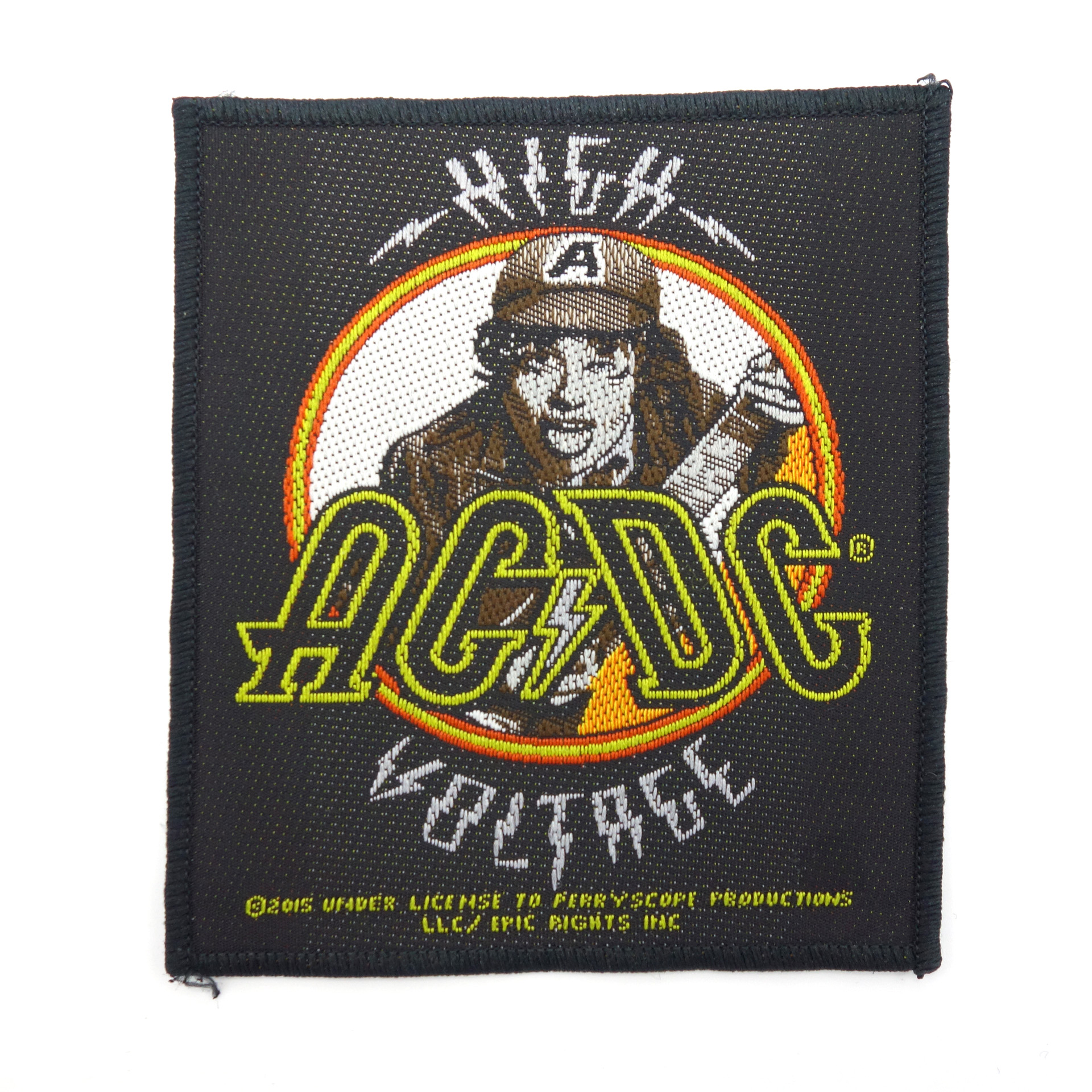 Band Patch AC/DC High Voltage Aufnäher