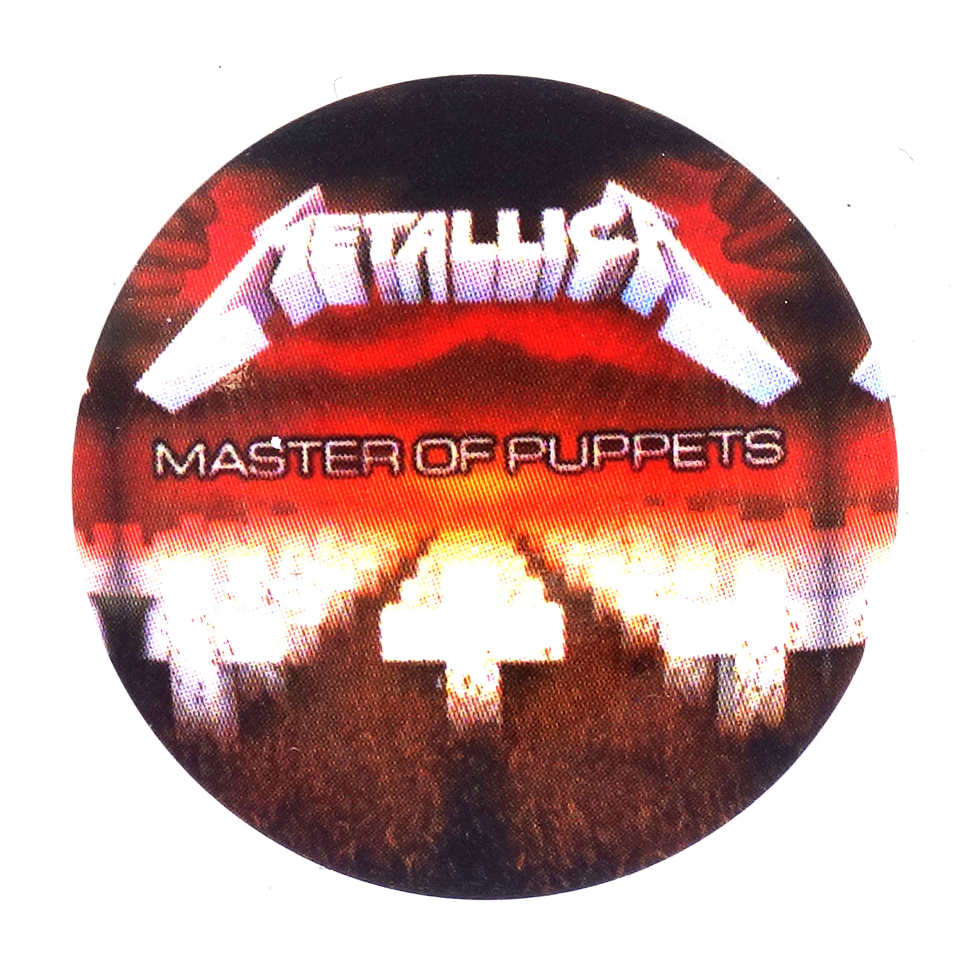 Metallica Button Master Of Puppets