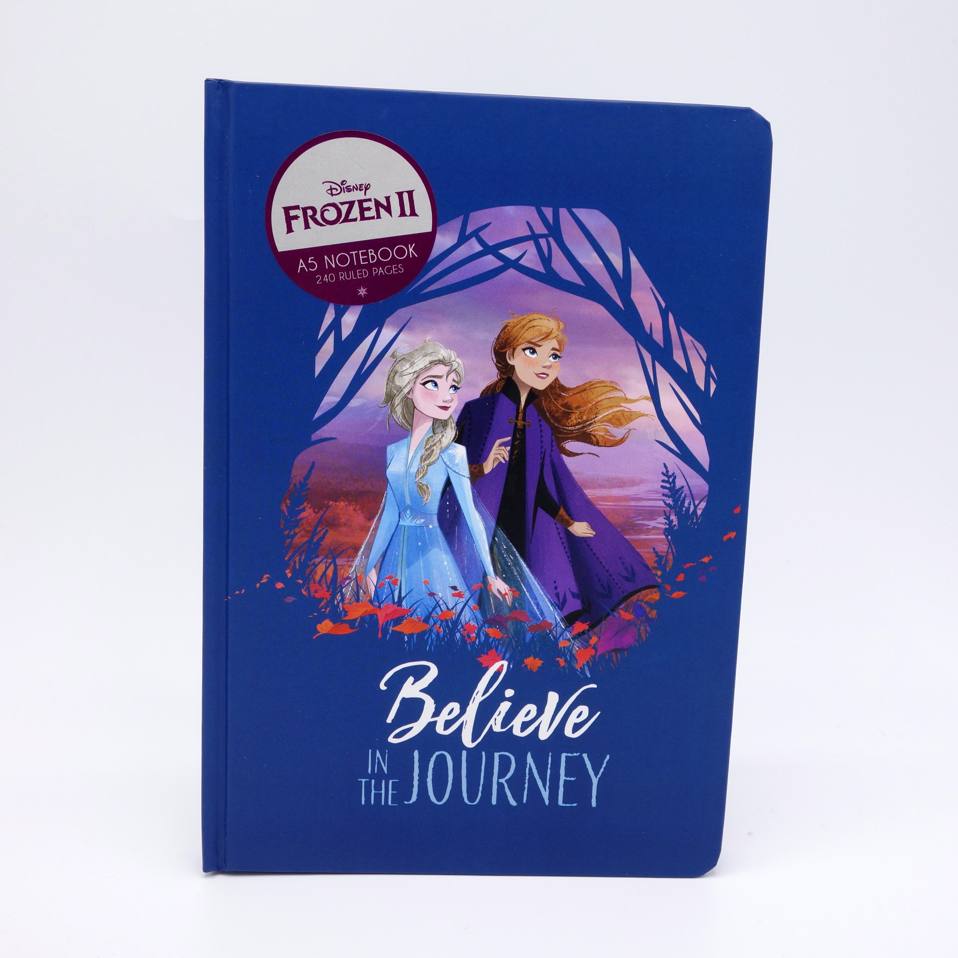 Disney Frozen Die Eiskönigin  A5 Notebook Believe In The Journey