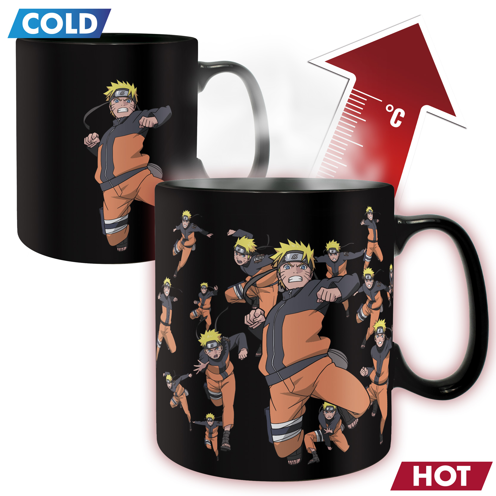 Naruto Shippuden Magische Tasse Magic Mug 