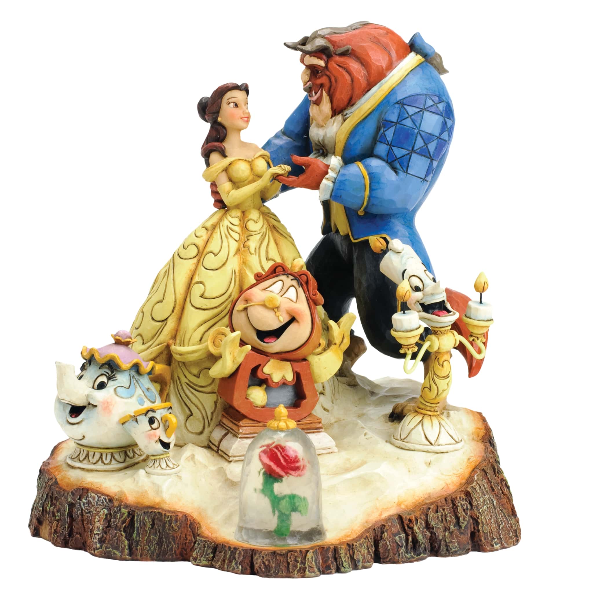 Sammelfigur Disney Die Schöne und das Biest Beauty and the Beast Tale As Old As Time Carved By Heart 