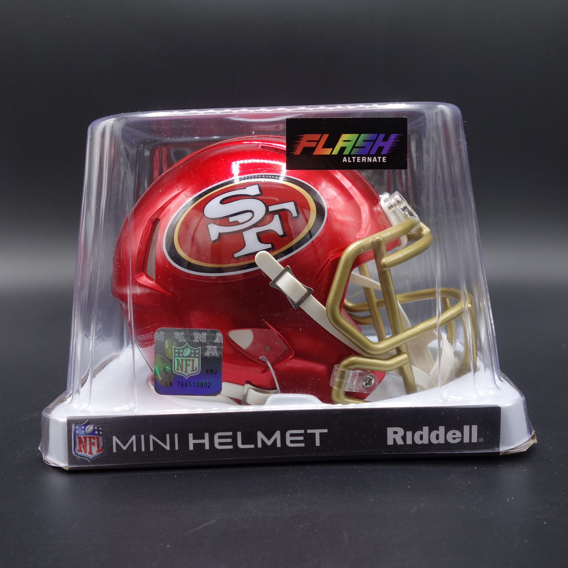 NFL San Francisco 49ers Riddell Helm Flash Alternate