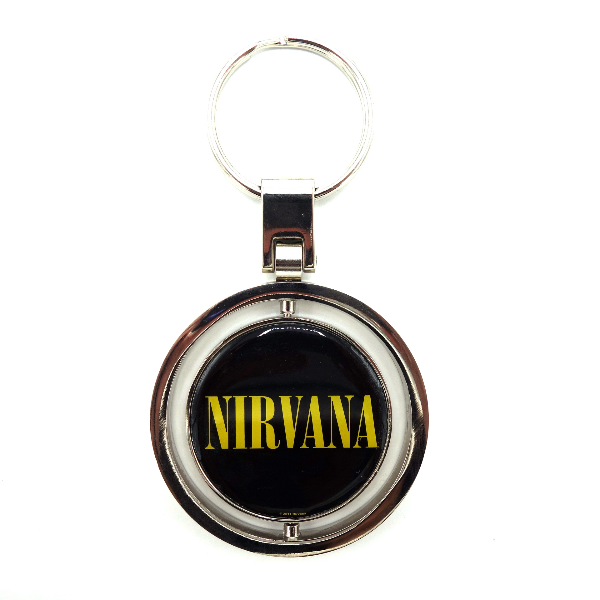 Nirvana Schlüsselanhänger Spinner Smiley