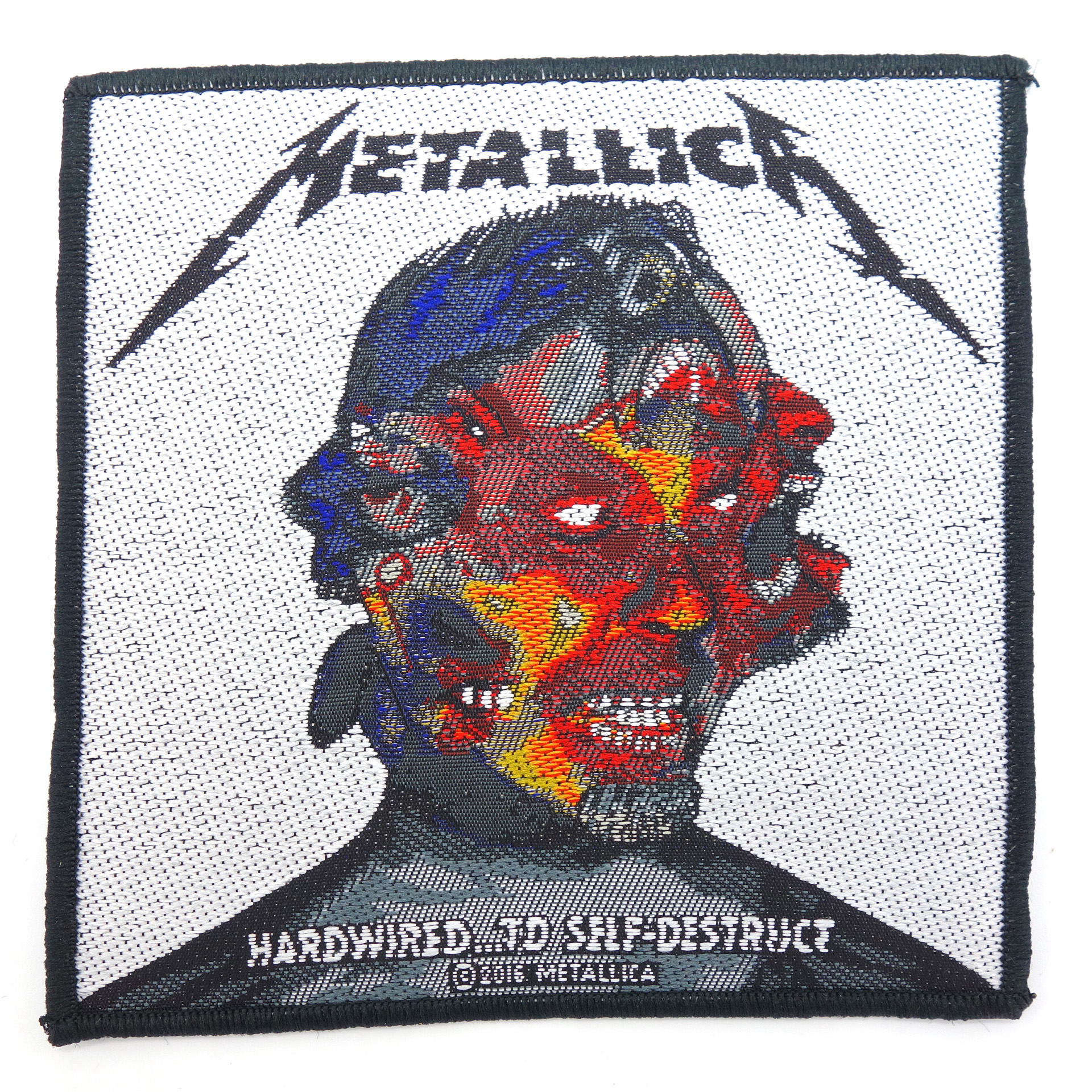 Band Patch Metallica Hardwired To Selfdestruct Aufnäher
